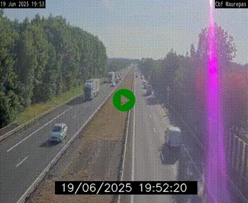 <h2>Webcam sur le périphérique de Rennes (N136) à hauteur de Maurepas, au nord de la ville</h2>
