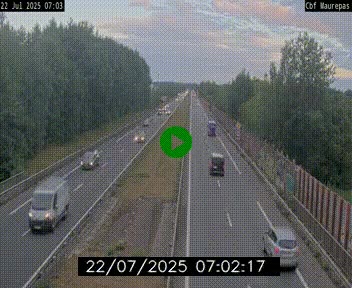 <h2>Webcam sur le périphérique de Rennes (N136) à hauteur de Maurepas, au nord de la ville</h2>