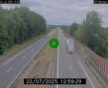 <h2>Webcam sur le périphérique de Rennes (N136) à hauteur de Maurepas, au nord de la ville</h2>