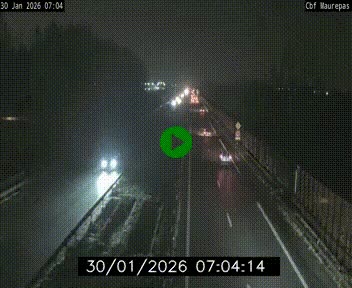 <h2>Webcam sur le périphérique de Rennes (N136) à hauteur de Maurepas, au nord de la ville</h2>