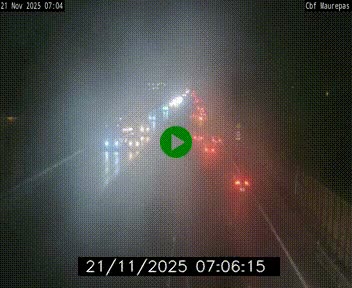 <h2>Webcam sur le périphérique de Rennes (N136) à hauteur de Maurepas, au nord de la ville</h2>