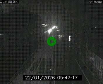 <h2>Webcam sur le périphérique de Rennes (N136) à hauteur de Maurepas, au nord de la ville</h2>
