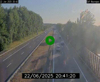 <h2>Webcam sur le périphérique de Rennes (N136) à hauteur de Maurepas, au nord de la ville</h2>