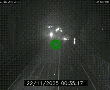 <h2>Webcam sur le périphérique de Rennes (N136) à hauteur de Maurepas, au nord de la ville</h2>