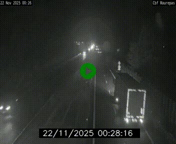 <h2>Webcam sur le périphérique de Rennes (N136) à hauteur de Maurepas, au nord de la ville</h2>