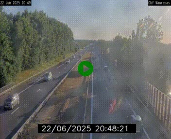 <h2>Webcam sur le périphérique de Rennes (N136) à hauteur de Maurepas, au nord de la ville</h2>