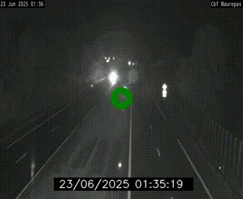 <h2>Webcam sur le périphérique de Rennes (N136) à hauteur de Maurepas, au nord de la ville</h2>