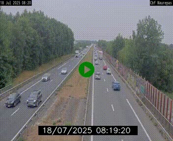 <h2>Webcam sur le périphérique de Rennes (N136) à hauteur de Maurepas, au nord de la ville</h2>