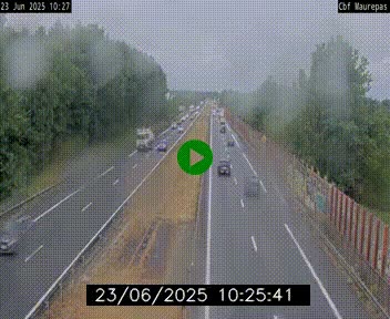<h2>Webcam sur le périphérique de Rennes (N136) à hauteur de Maurepas, au nord de la ville</h2>