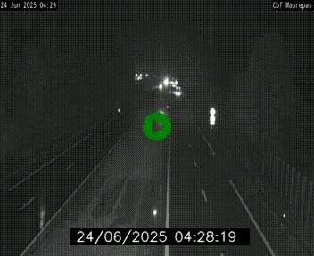 <h2>Webcam sur le périphérique de Rennes (N136) à hauteur de Maurepas, au nord de la ville</h2>