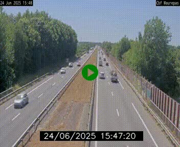 <h2>Webcam sur le périphérique de Rennes (N136) à hauteur de Maurepas, au nord de la ville</h2>