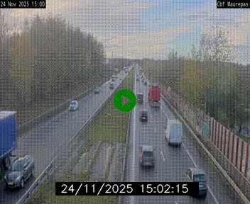 <h2>Webcam sur le périphérique de Rennes (N136) à hauteur de Maurepas, au nord de la ville</h2>