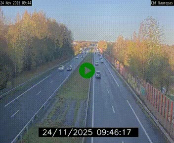 <h2>Webcam sur le périphérique de Rennes (N136) à hauteur de Maurepas, au nord de la ville</h2>