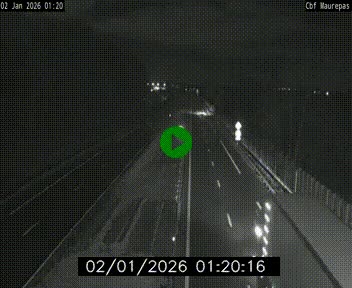 <h2>Webcam sur le périphérique de Rennes (N136) à hauteur de Maurepas, au nord de la ville</h2>