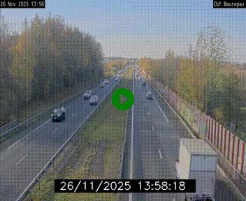 <h2>Webcam sur le périphérique de Rennes (N136) à hauteur de Maurepas, au nord de la ville</h2>