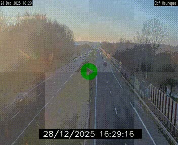 <h2>Webcam sur le périphérique de Rennes (N136) à hauteur de Maurepas, au nord de la ville</h2>