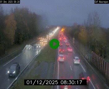 <h2>Webcam sur le périphérique de Rennes (N136) à hauteur de Maurepas, au nord de la ville</h2>