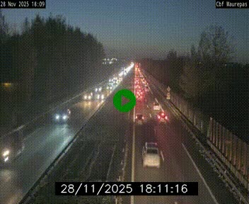 <h2>Webcam sur le périphérique de Rennes (N136) à hauteur de Maurepas, au nord de la ville</h2>