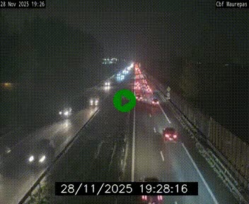 <h2>Webcam sur le périphérique de Rennes (N136) à hauteur de Maurepas, au nord de la ville</h2>