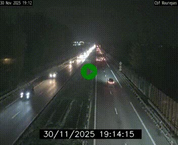 <h2>Webcam sur le périphérique de Rennes (N136) à hauteur de Maurepas, au nord de la ville</h2>
