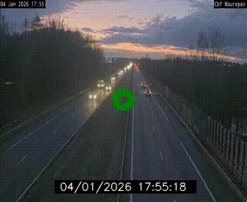 <h2>Webcam sur le périphérique de Rennes (N136) à hauteur de Maurepas, au nord de la ville</h2>