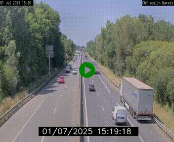 <h2>Webcam sur le périphérique de Nantes (N844) entre la Porte de Saint-Luce et la Porte d'Anjou, à l'est de la ville</h2>