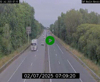 <h2>Webcam sur le périphérique de Nantes (N844) entre la Porte de Saint-Luce et la Porte d'Anjou, à l'est de la ville</h2>