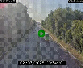 <h2>Webcam sur le périphérique de Nantes (N844) entre la Porte de Saint-Luce et la Porte d'Anjou, à l'est de la ville</h2>