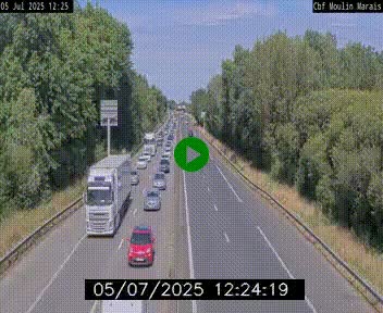 <h2>Webcam sur le périphérique de Nantes (N844) entre la Porte de Saint-Luce et la Porte d'Anjou, à l'est de la ville</h2>