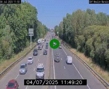 <h2>Webcam sur le périphérique de Nantes (N844) entre la Porte de Saint-Luce et la Porte d'Anjou, à l'est de la ville</h2>