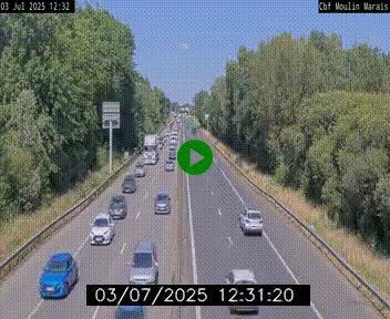 <h2>Webcam sur le périphérique de Nantes (N844) entre la Porte de Saint-Luce et la Porte d'Anjou, à l'est de la ville</h2>