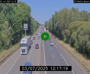 <h2>Webcam sur le périphérique de Nantes (N844) entre la Porte de Saint-Luce et la Porte d'Anjou, à l'est de la ville</h2>