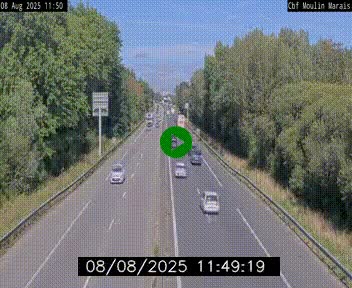 <h2>Webcam sur le périphérique de Nantes (N844) entre la Porte de Saint-Luce et la Porte d'Anjou, à l'est de la ville</h2>