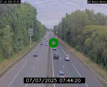<h2>Webcam sur le périphérique de Nantes (N844) entre la Porte de Saint-Luce et la Porte d'Anjou, à l'est de la ville</h2>