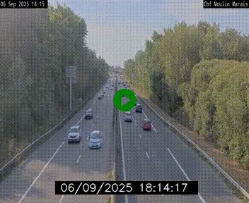 <h2>Webcam sur le périphérique de Nantes (N844) entre la Porte de Saint-Luce et la Porte d'Anjou, à l'est de la ville</h2>