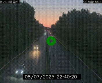 <h2>Webcam sur le périphérique de Nantes (N844) entre la Porte de Saint-Luce et la Porte d'Anjou, à l'est de la ville</h2>