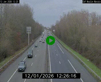 <h2>Webcam sur le périphérique de Nantes (N844) entre la Porte de Saint-Luce et la Porte d'Anjou, à l'est de la ville</h2>