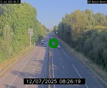 <h2>Webcam sur le périphérique de Nantes (N844) entre la Porte de Saint-Luce et la Porte d'Anjou, à l'est de la ville</h2>