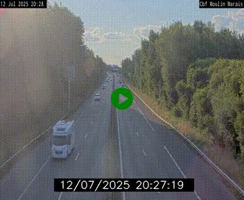 <h2>Webcam sur le périphérique de Nantes (N844) entre la Porte de Saint-Luce et la Porte d'Anjou, à l'est de la ville</h2>