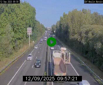 <h2>Webcam sur le périphérique de Nantes (N844) entre la Porte de Saint-Luce et la Porte d'Anjou, à l'est de la ville</h2>