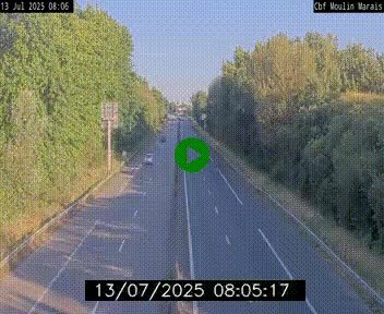 <h2>Webcam sur le périphérique de Nantes (N844) entre la Porte de Saint-Luce et la Porte d'Anjou, à l'est de la ville</h2>