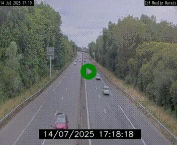 <h2>Webcam sur le périphérique de Nantes (N844) entre la Porte de Saint-Luce et la Porte d'Anjou, à l'est de la ville</h2>