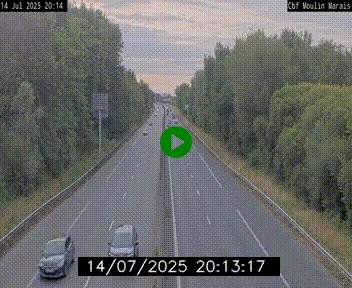 <h2>Webcam sur le périphérique de Nantes (N844) entre la Porte de Saint-Luce et la Porte d'Anjou, à l'est de la ville</h2>