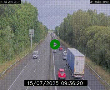 <h2>Webcam sur le périphérique de Nantes (N844) entre la Porte de Saint-Luce et la Porte d'Anjou, à l'est de la ville</h2>