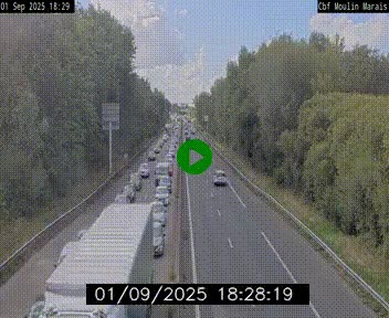 <h2>Webcam sur le périphérique de Nantes (N844) entre la Porte de Saint-Luce et la Porte d'Anjou, à l'est de la ville</h2>