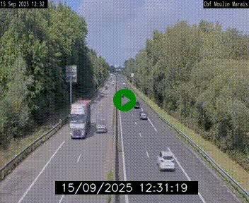 <h2>Webcam sur le périphérique de Nantes (N844) entre la Porte de Saint-Luce et la Porte d'Anjou, à l'est de la ville</h2>