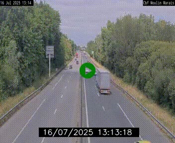 <h2>Webcam sur le périphérique de Nantes (N844) entre la Porte de Saint-Luce et la Porte d'Anjou, à l'est de la ville</h2>