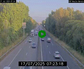 <h2>Webcam sur le périphérique de Nantes (N844) entre la Porte de Saint-Luce et la Porte d'Anjou, à l'est de la ville</h2>