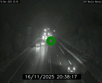 <h2>Webcam sur le périphérique de Nantes (N844) entre la Porte de Saint-Luce et la Porte d'Anjou, à l'est de la ville</h2>