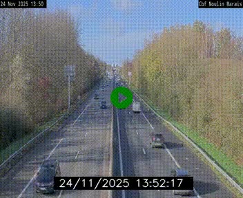 <h2>Webcam sur le périphérique de Nantes (N844) entre la Porte de Saint-Luce et la Porte d'Anjou, à l'est de la ville</h2>